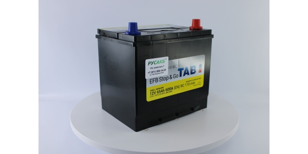 Аккумулятор TAB EFB Stop&Go 65.0 (56568) яп. ст/бортик