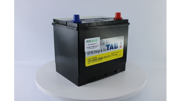 Аккумулятор TAB EFB Stop&Go 65.0 (56568) яп. ст/бортик