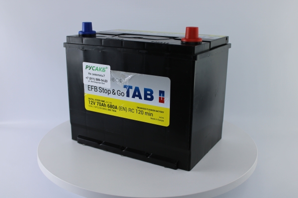 Аккумулятор TAB EFB Stop&Go 70.0 (57029) яп.ст|бортик
