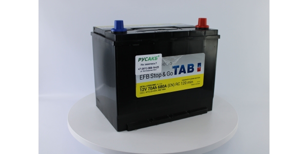 Аккумулятор TAB EFB Stop&Go 70.0 (57029) яп.ст|бортик