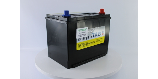 Аккумулятор TAB EFB Stop&Go 70.0 (57029) яп.ст|бортик