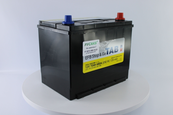 Аккумулятор TAB EFB Stop&Go 70.0 (57029) яп.ст|бортик