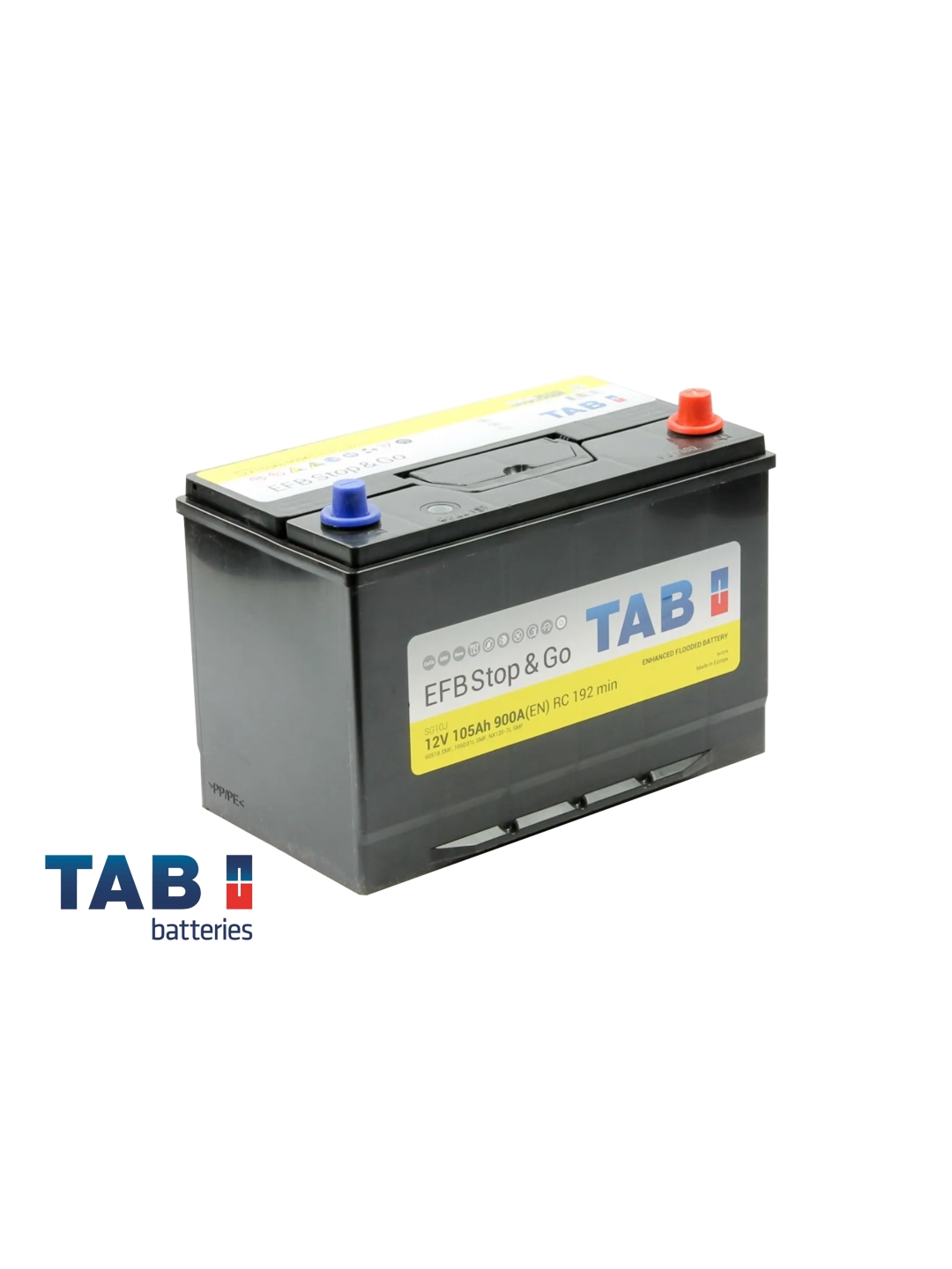 Аккумулятор TAB EFB 105 Ач обр пол D31 60518