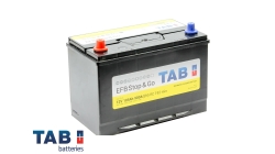 TAB EFB Stop&Go 105.1 (60519) яп.ст., 105 Ач, прямая полярность, 303x174x218 мм, 900 Ампер — купить в Санкт-Петербурге