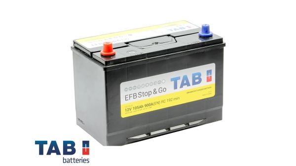 Аккумулятор TAB EFB Stop&Go 105.1 (60519) яп.ст.