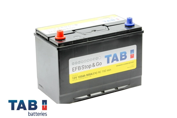 Аккумулятор TAB EFB Stop&Go 105.1 (60519) яп.ст.