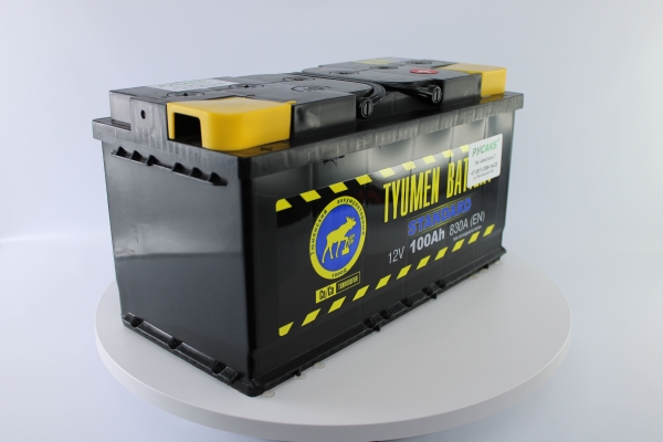 Аккумулятор Тюмень Стандарт 100 ач обр. пол.