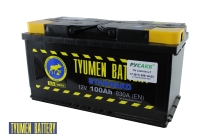 Аккумулятор Тюмень Стандарт 100 ач прям. пол.