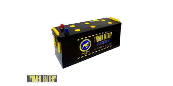 Аккумулятор Тюмень Стандарт 132 ач обр. пол.
