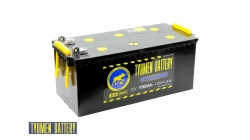 Тюмень Стандарт 190 ач прям. пол. под болт., 190 Ач, прямая полярность, 512x223x220 мм, 1300 Ампер — купить в Санкт-Петербурге