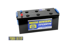 Тюмень Премиум 220 ач росс.конус, 220 Ач, обратная полярность, 512x223x220 мм, 1450 Ампер — купить в Санкт-Петербурге