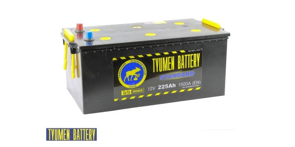 Аккумулятор Тюмень Стандарт 225 обр. пол. (конус)