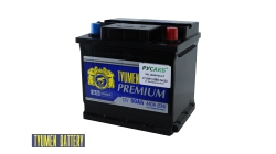 Тюмень Премиум 50 ач обр. пол., 50 Ач, обратная полярность, 207x175x190 мм, 410 Ампер — купить в Санкт-Петербурге