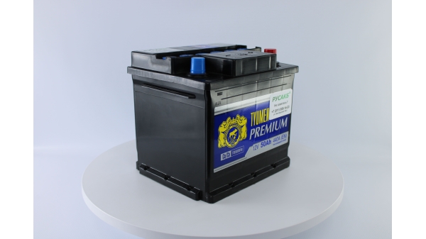Аккумулятор Тюмень Премиум 50 ач обр. пол.