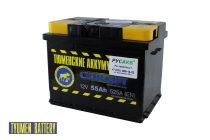 Аккумулятор Тюмень Стандарт 55 ач прям. пол.