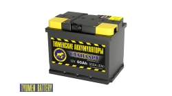 Тюмень Стандарт 60 ач обр. пол., 60 Ач, обратная полярность, 242x175x190 мм, 550 Ампер — купить в Санкт-Петербурге