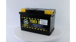 Тюмень Стандарт 75 ач прям. пол., 75 Ач, прямая полярность, 275x175x190 мм, 660 Ампер — купить в Санкт-Петербурге