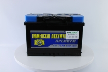 Аккумулятор Тюмень Премиум 77 ач обр. пол.
