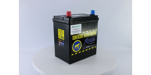 Аккумулятор Тюмень Азия 40 ач прям. пол.
