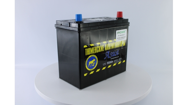 Аккумулятор Тюмень Азия 50 ач обр. пол.