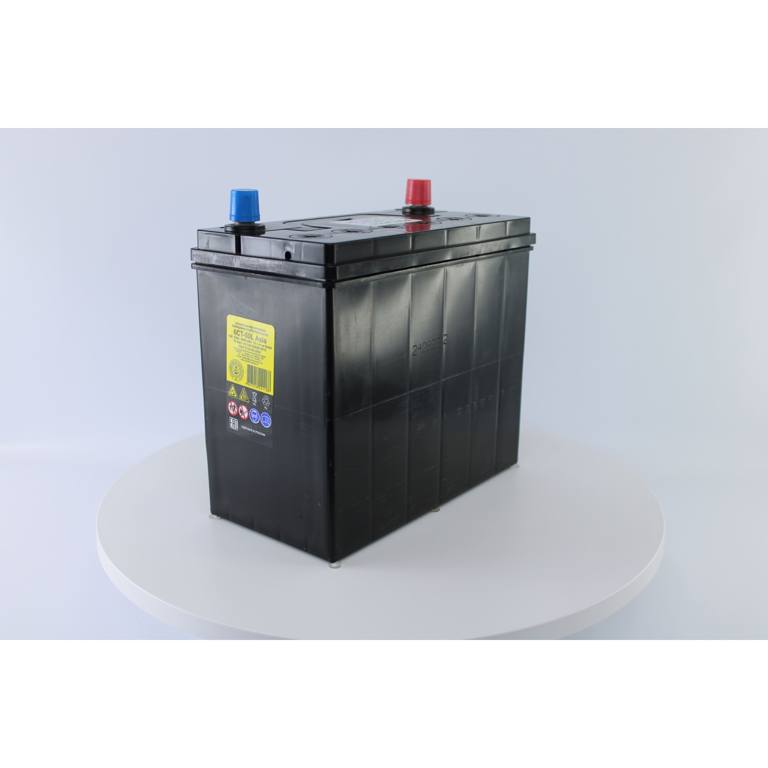 Тюмень Азия 50 ач прям. пол., 50 Ач, прямая полярность, 230x129x220 мм, 440 Ампер — купить в Санкт-Петербурге