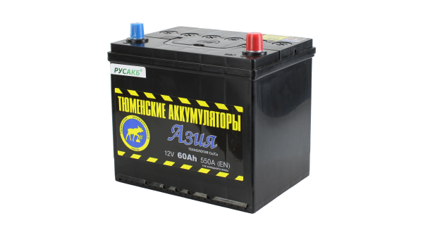 Аккумулятор Тюмень Азия 60 ач обр. пол.