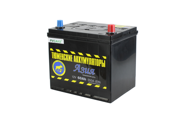 Аккумулятор Тюмень Азия 60 ач обр. пол.