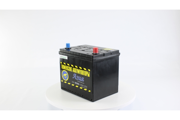 Аккумулятор Тюмень Азия 60 ач обр. пол.
