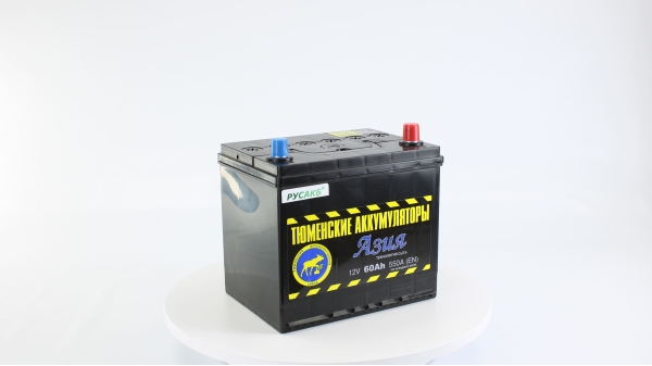 Аккумулятор Тюмень Азия 60 ач обр. пол.