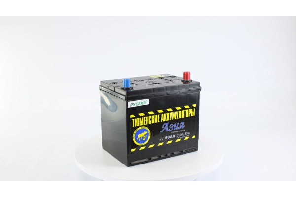 Аккумулятор Тюмень Азия 60 ач обр. пол.