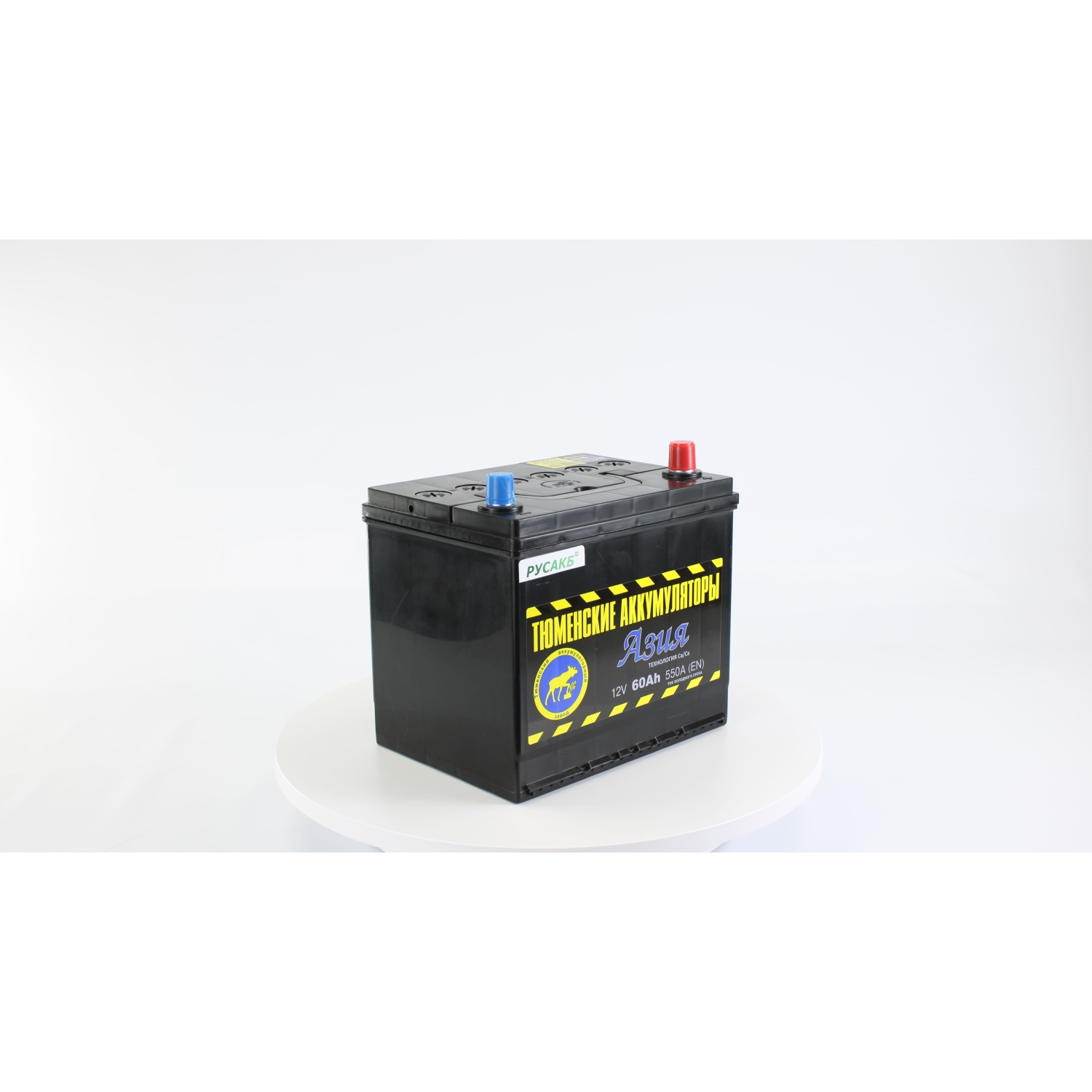 Тюмень Азия 60 ач обр. пол., 60 Ач, обратная полярность, 230x173x220 мм, 520 Ампер — купить в Санкт-Петербурге