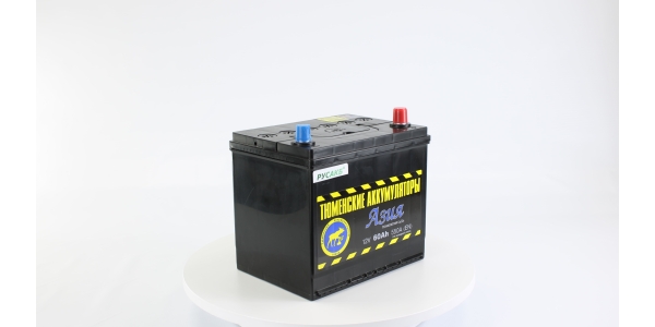 Аккумулятор Тюмень Азия 60 ач обр. пол.
