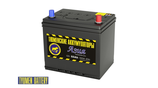 Аккумулятор Тюмень Азия 60 ач обр. пол.