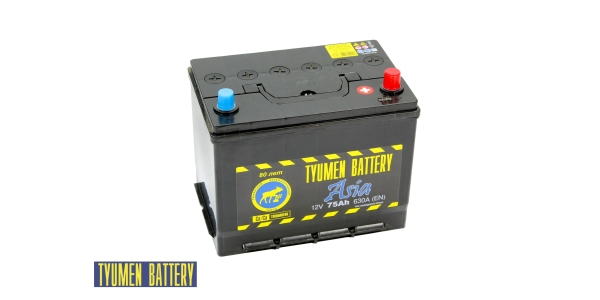 Аккумулятор Тюмень Азия 75 ач обр. пол.