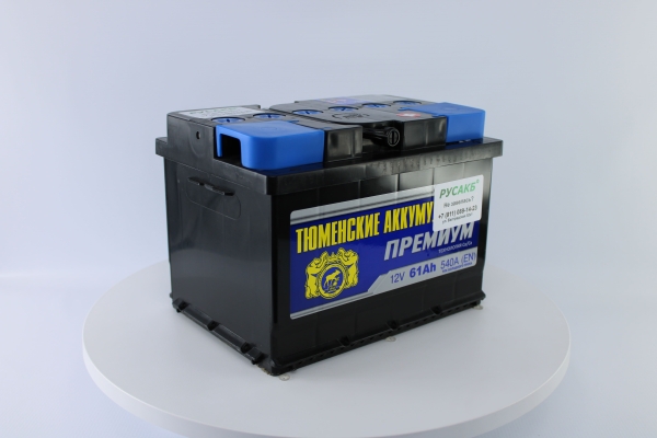 Аккумулятор Тюмень Премиум LB 61 ач обр. пол.