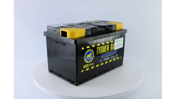 Аккумулятор Тюмень Стандарт LB 72 ач обр. пол.