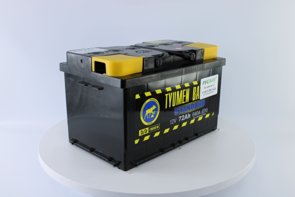 Аккумулятор Тюмень Стандарт LB 72 ач обр. пол.