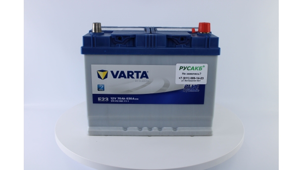 Аккумулятор Varta Blue 70e 570 412 063 E23