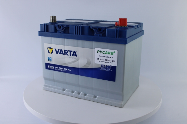 Аккумулятор Varta Blue 70e 570 412 063 E23