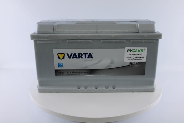 Аккумулятор Varta Silver 100Ач 600 402 083 H3