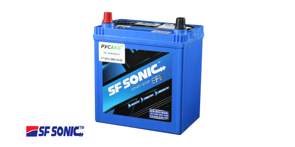 Аккумулятор SF SONIC EFB 6СТ-40.1 (42B20R)