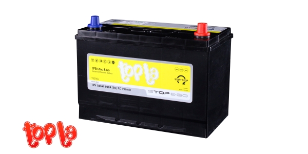 Аккумулятор Topla 105e EFB 60518 SMF TSG10J (112005)