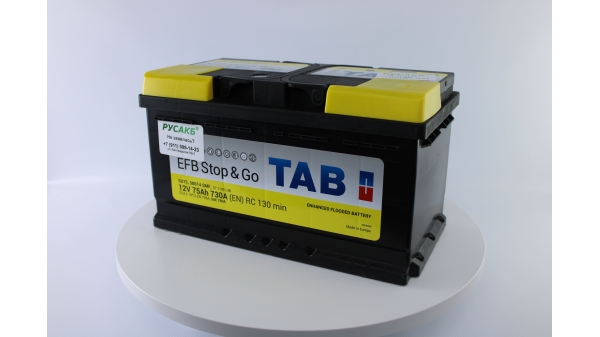Видео TAB EFB Stop&Go 75.0 низкий