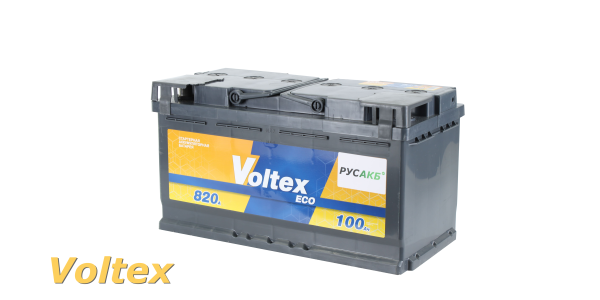 Аккумулятор VOLTEX Eco 100Ач L - обр пол