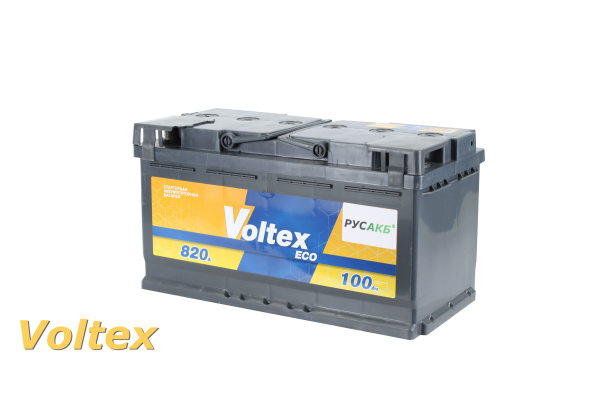 Аккумулятор VOLTEX Eco 100Ач L - обр пол