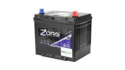 ZORG 65.0 (D23L) бортик, 65 Ач, обратная полярность, 232x173x227 мм, 600 Ампер — купить в Санкт-Петербурге