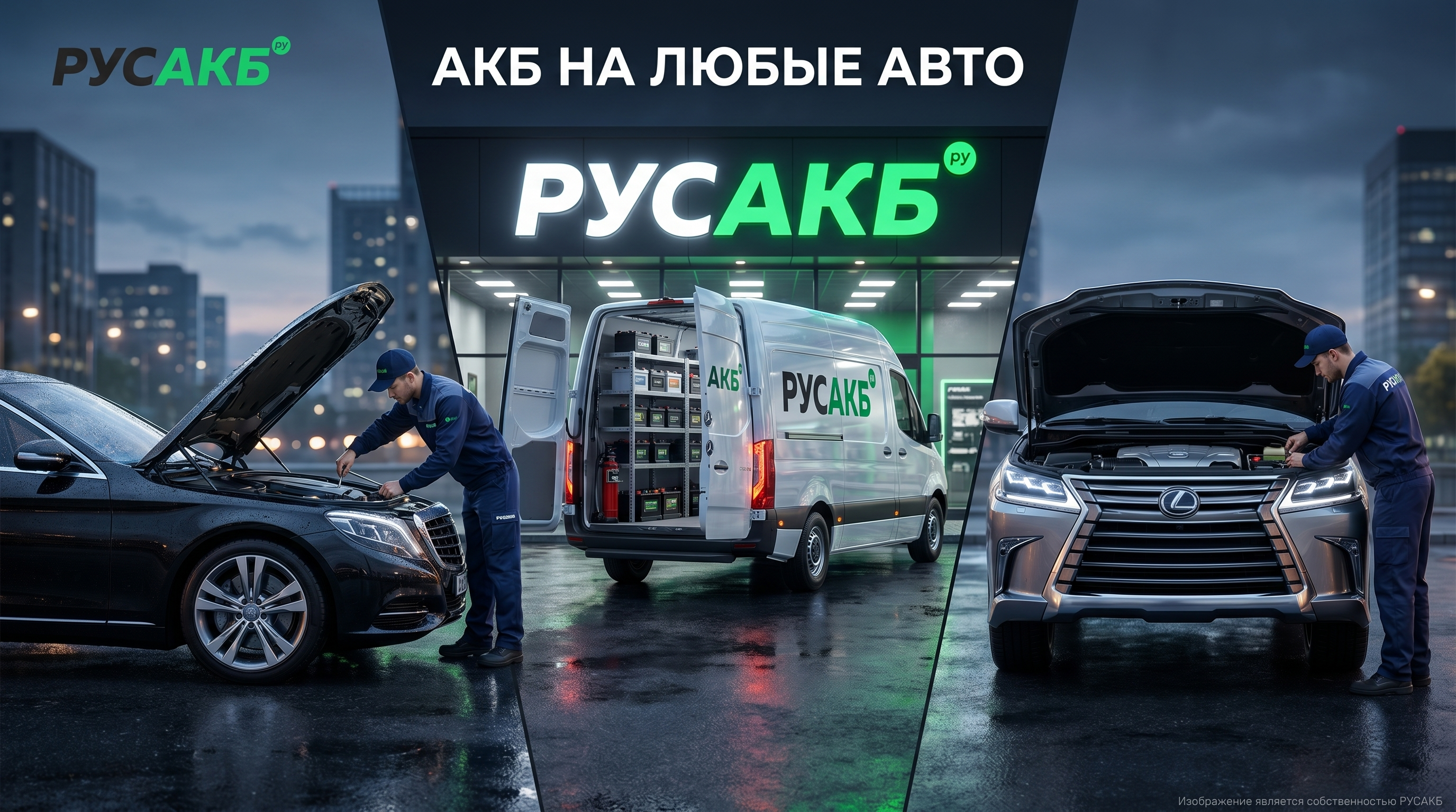 Размеры и стандарты автомобильных аккумуляторов в РУСАКБ
