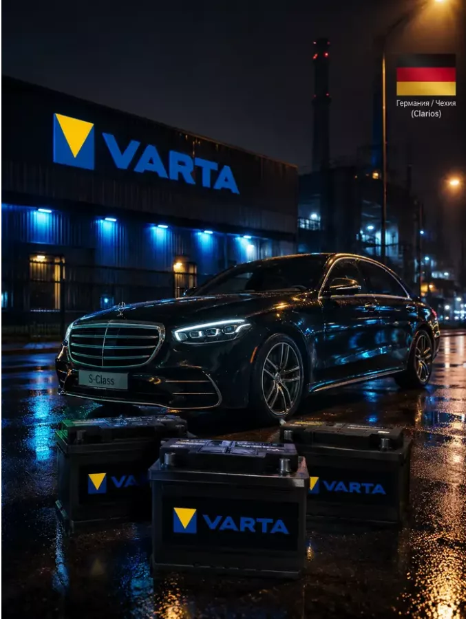 O производителе Varta