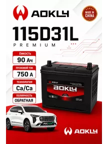 Аккумулятор Aokly 90 Ач 115D31L B/H в Спб