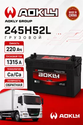 Аккумулятор Aokly 220 Ач 245H52L